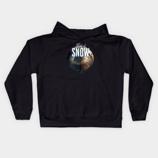 winter moon Kids Hoodie